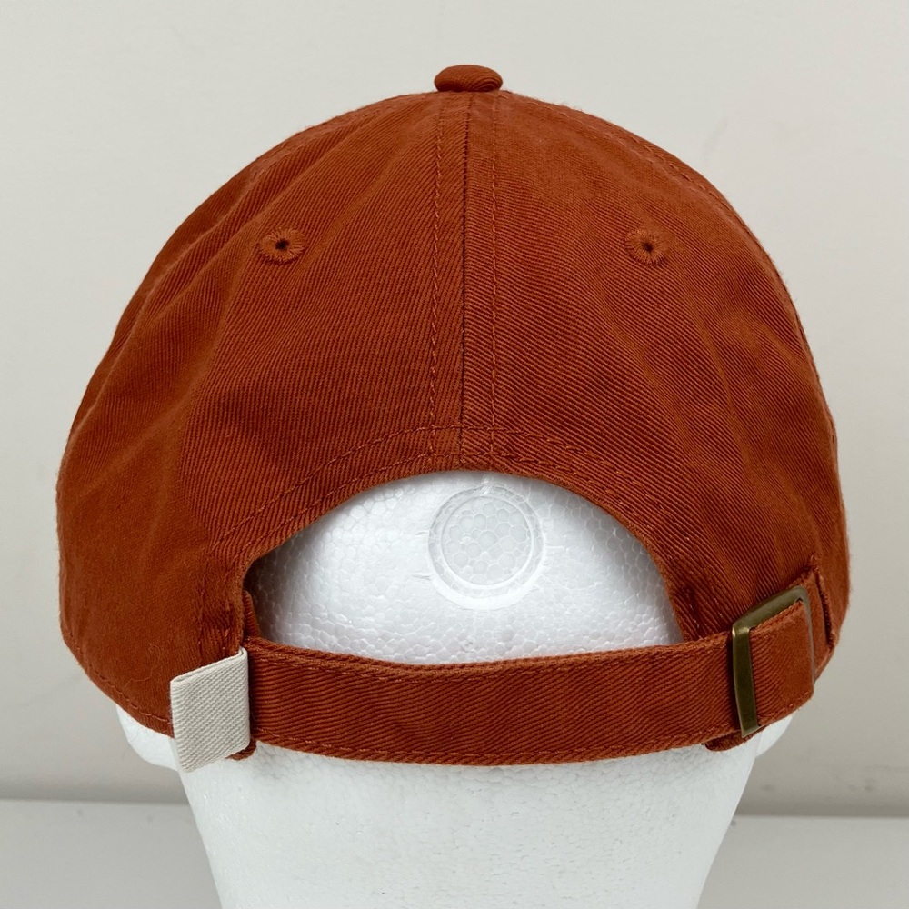 Life Is Good Unisex Hat Burnt Orange & White Embroidered Trees Logo Strapback - Picture 5 of 10